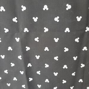 Disney Mickey Mouse Mickey Head Fabric Fat Quarter 44" By 25"Cotton